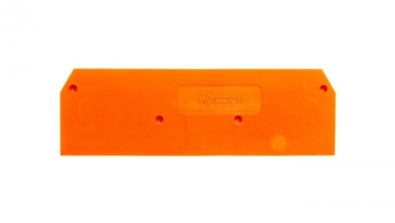 Wago Ścianka końcowa pomarańczowa 281-335 /25szt./ 281-335