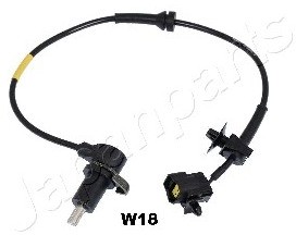 JAPANPARTS Czujnik, prędkosć obrotowa koła ABS-W18