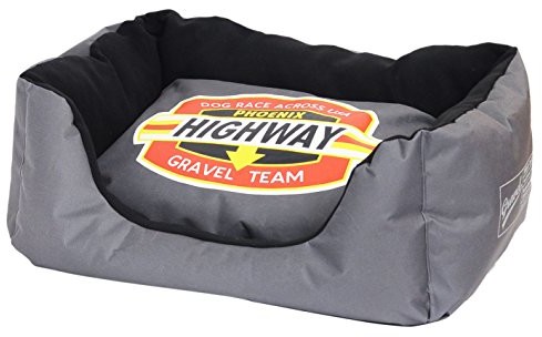 Wouapy wouapy psy sofa Gravel, srebrny szary
