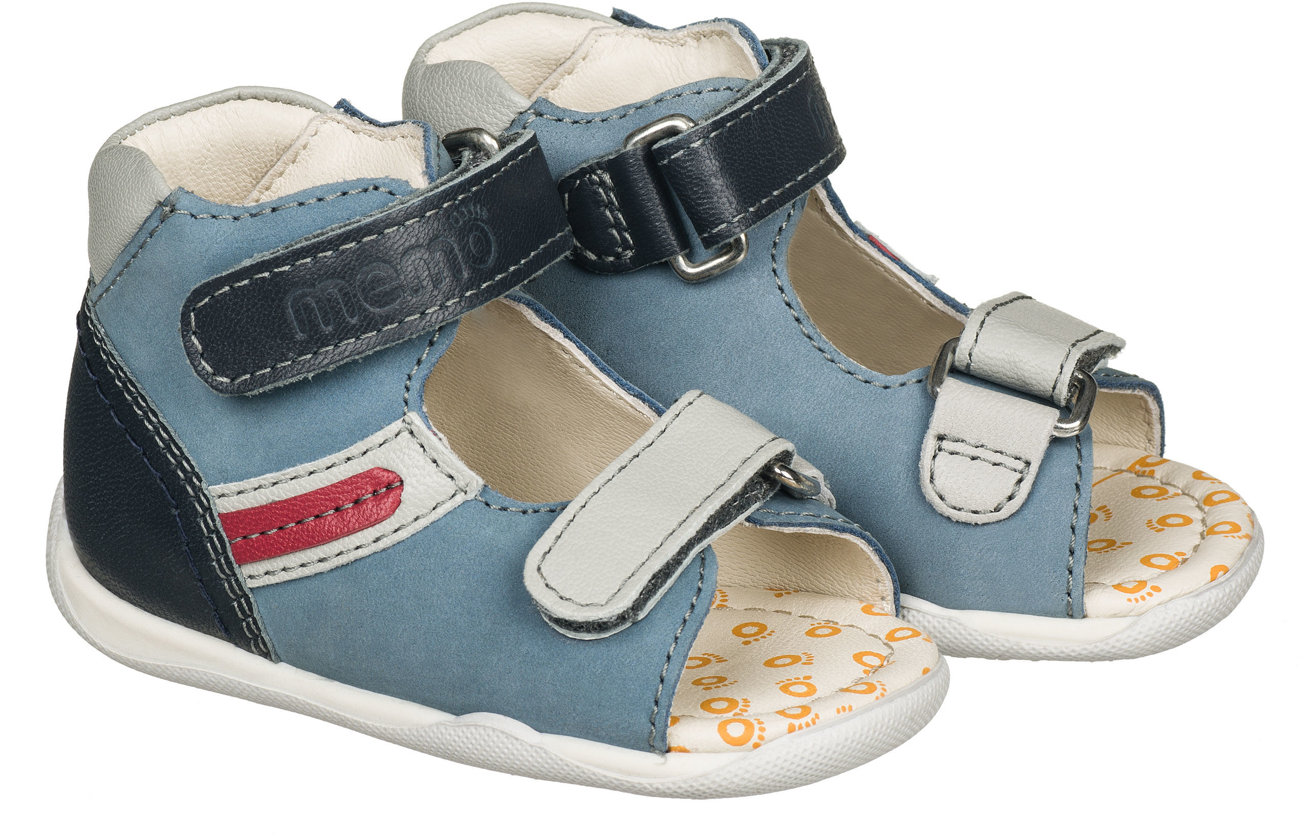 MEMO Sandałki Baby do nauki chodzenia - buciki dla najmłodszych stóp (MIKI)
