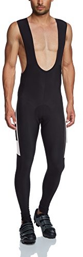 Jolly Wear męski rower wspornik spodnie termiczne długie zimowe Squadra, biały, S Squadra red_bt s