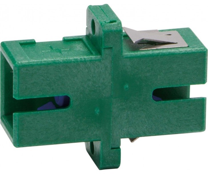 Adapter Sc/apc simplex jednomodowy (zielony) Teleg