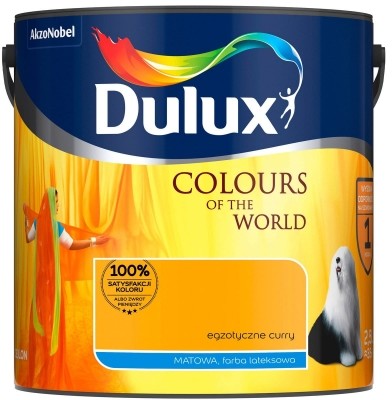 Dulux Emulsja Kolory Świata egzotyczne curry 5 l