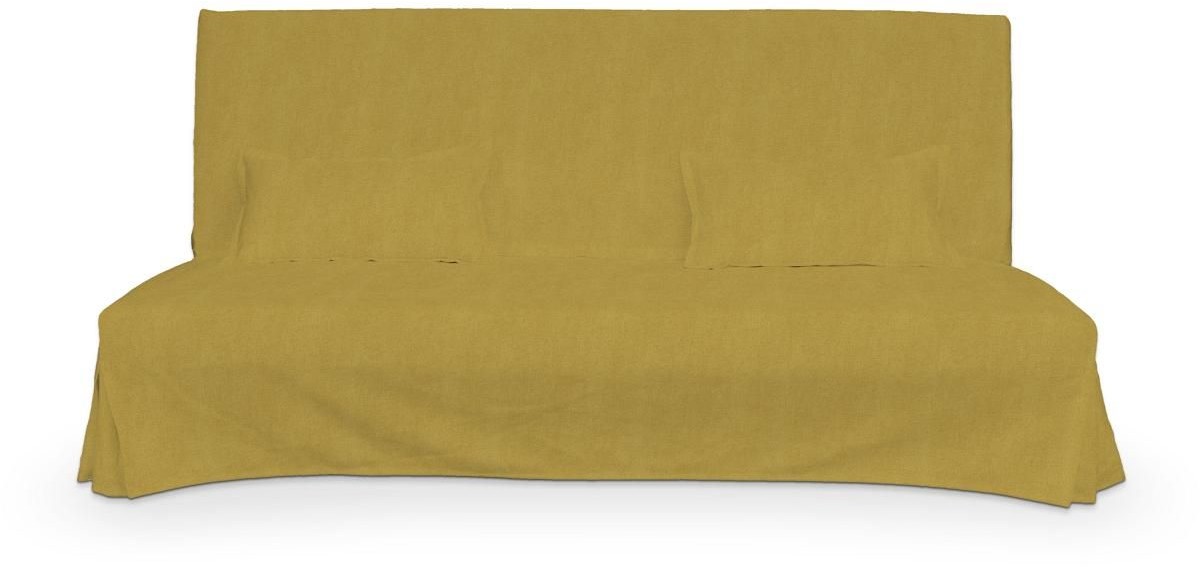 Dekoria Pokrowiec niepikowany na sofę Beddinge i 2 poszewki musztardowy szenil sofa Beddinge Etna 693-705-04