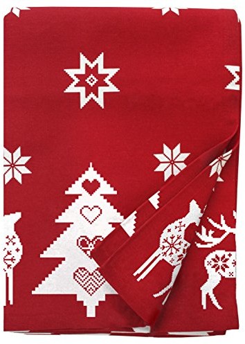 Ragged Rose ragged Rose Tessa FIR obrus, czerwony TC-TES08-CPF0XN