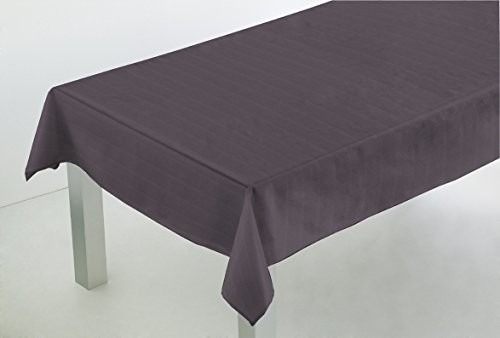 Comptoir du Linge comptoir du Linge lpr07009 obrus na stół prostokątny poliesterxbawełna antracyt 300x150x0,5 cm lpr07009