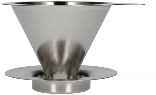 Hario metalowy Drip V60-01 z podstawką DMD-01-HSV