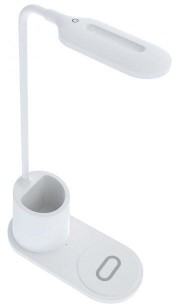 Rebeltec Rebeltec Lampka na biurko z ładowarką indukcyjna QI W600 10W High Speed biała 8_2286215