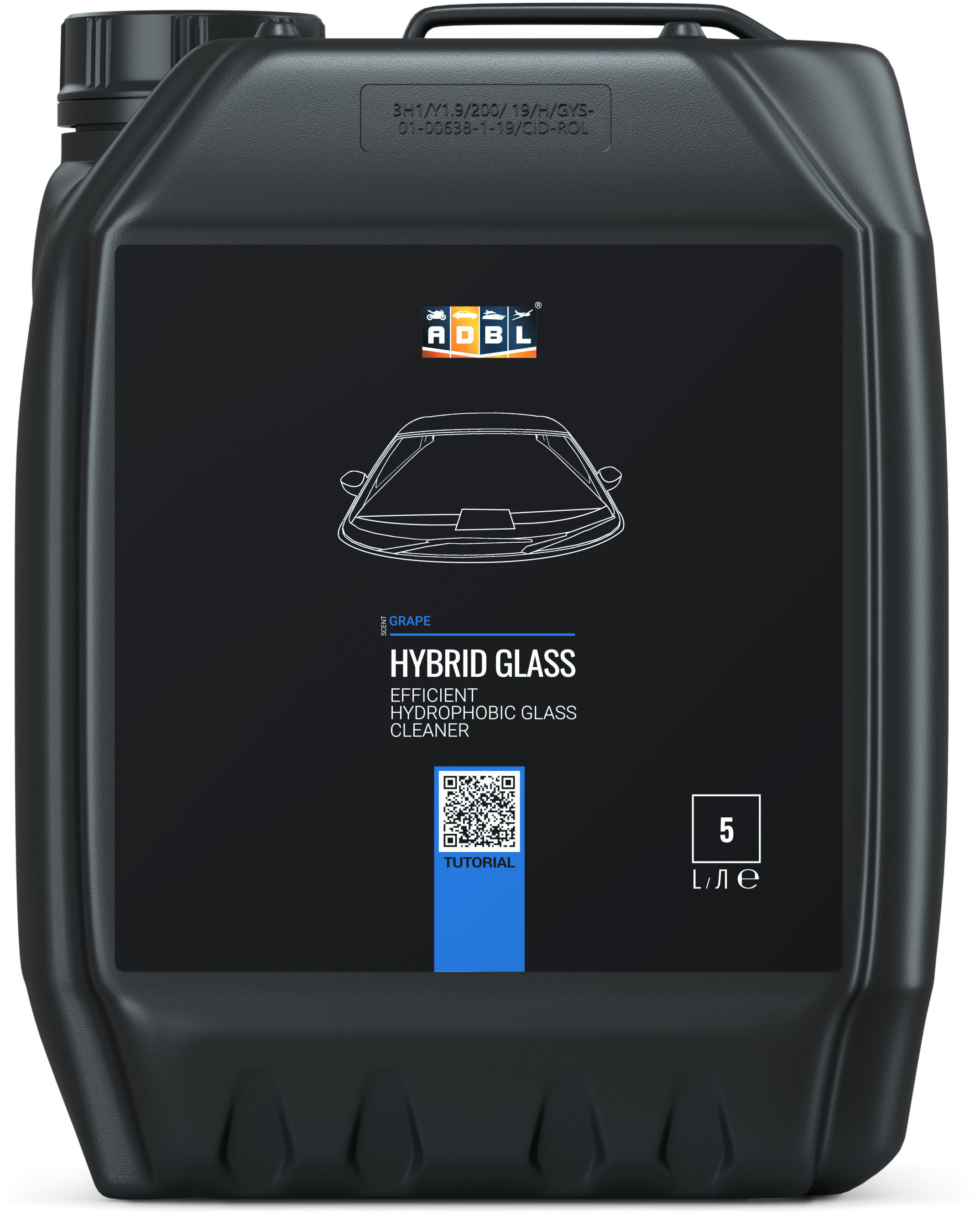 Adbl ADBL Hybrid Glass  płyn do mycia szyb z niewidzialną wycieraczką 5L ADB000296