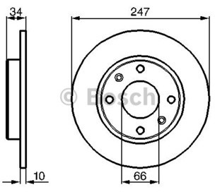 BOSCH (Automotive Aftermarket) (Automotive Aftermarket) 0 986 479 C54 0 986 479 C54