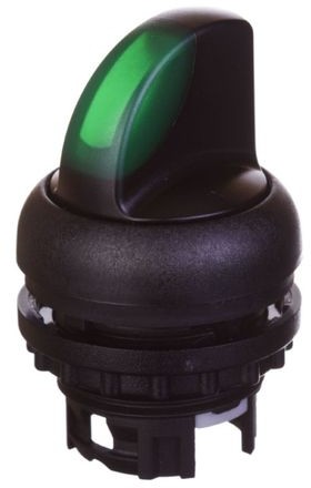 Lovato electric Sp. z o.o. Napęd przełącznika 2 położeniowy zielony z podświetleniem bez samopowrotu LPCSL1203