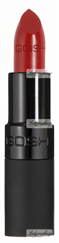 Gosh VELVET TOUCH LIPSTICK MATT - Matowa, odżywcza pomadka do ust - 024 - RED GOSPUMRE