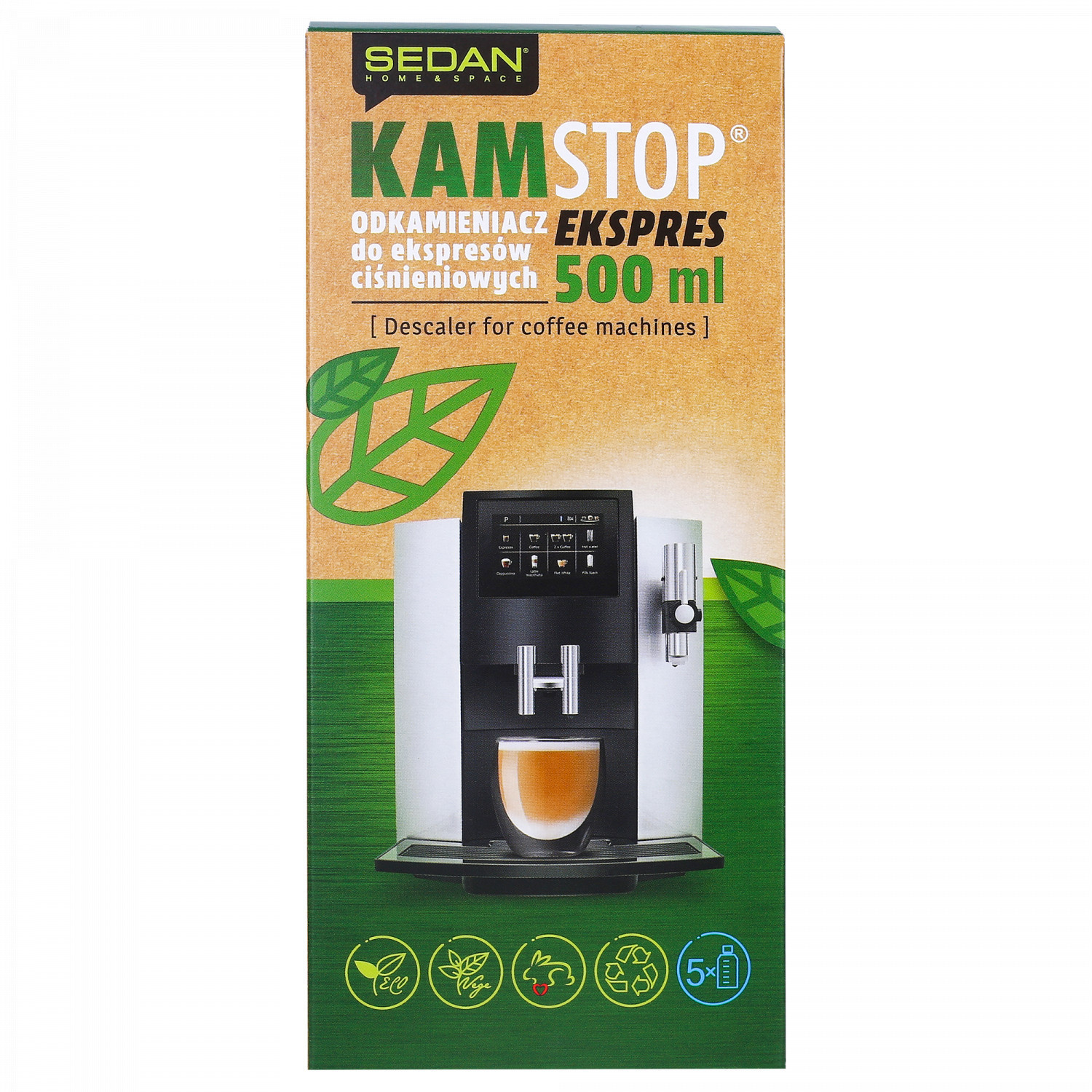 Sedan Mlekowy odkamieniacz do ekspresów - 500 ml