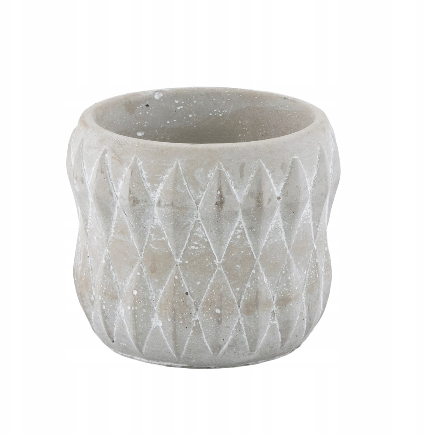 Donica Micke betonowa, szara śr. 8cm