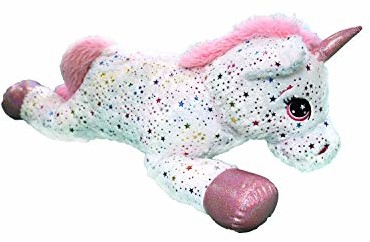 DODO D'AMOUR DODO D'AMOUR- Dodo Love Unicorn Pluszowy 192812-Gwiazdy cekinów-80 cm-Wielokolorowy-Od 12 miesięcy, 192812 192812