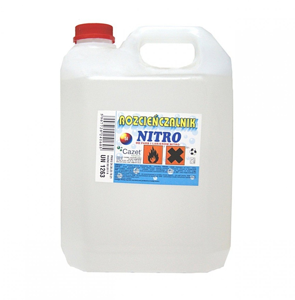 Rozpuszczalnik Nitro 5l CAZET 5696