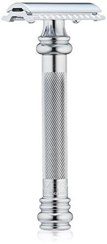 Merkur do maszynki do golenia ciężkie  długą rączką, chrom 90 38 031-Chrome-