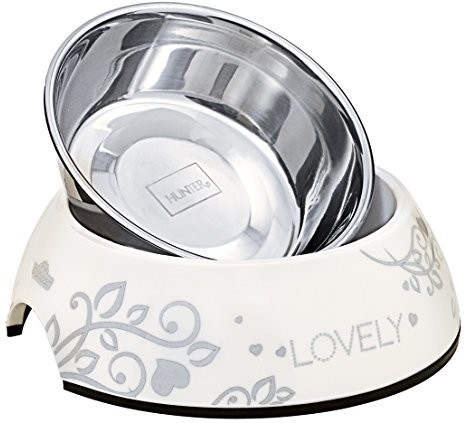 Maelson rozpychacz Premium Lovely kot, 14 cm, wysokość 4.7 cm, 160 ML, nadaje się do mycia w zmywarce, z melaminy/stal nierdzewna/guma, biała