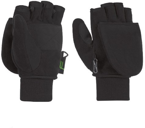 Head F-lite Accessoires Mittens Flap Gloves rękawice z chowanymi czubkami, czarny, L 39-6023-0-4-0002