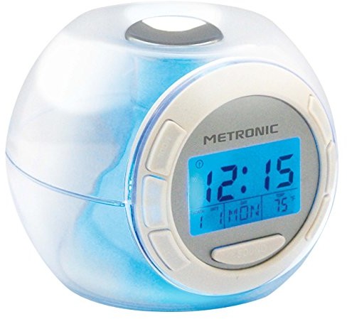 Metronic 477007 Wecker Nature weiß