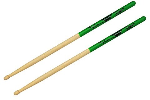 Zildjian Pałeczki do perkusji z serii Artist - Joey Kramer - drewniana końcówka - Zielony DIP ZASJKG