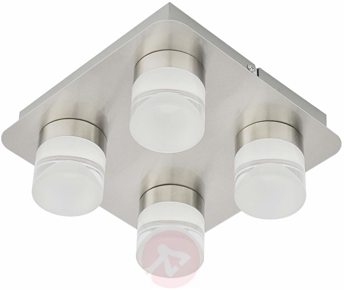 Lampa sufitowa Stefanie z 4 źródłami światła LED