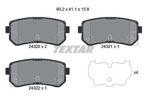 TEXTAR 2432001