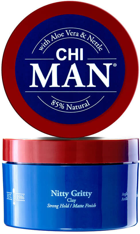 Farouk CHI Man Nitty Gritty Glinka do stylizacji włosów dla mężczyzn o mocnym utrwaleniu 85g 16821