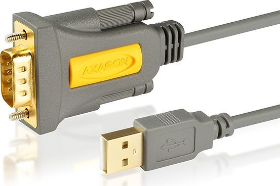 Kouwell Kabel USB  D-Sub 9 PIN USB 1.5m Szary ADS-1PQ ADS-1PQ