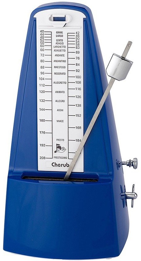 CHERUB Cherub WSM-330 BL metronom mechaniczny kolor niebieski