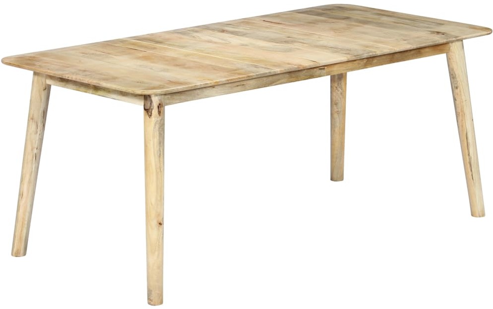vidaXL Stół jadalniany, 180 x 90 x 76 cm, lite drewno mango