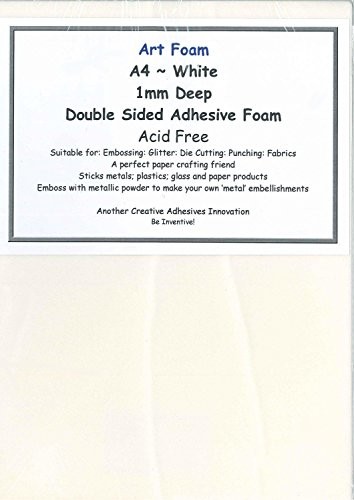 Creative Adhesives Tabela Creative Rodzaj adhesives 1 MM głębokości A4 Biały z tworzywa piankowego WD306118