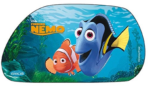 Disney model Nemo 13710 2 bocznych dekli ochrona przed słońcem w kształcie trapezu, 67 x 37 cm 13710