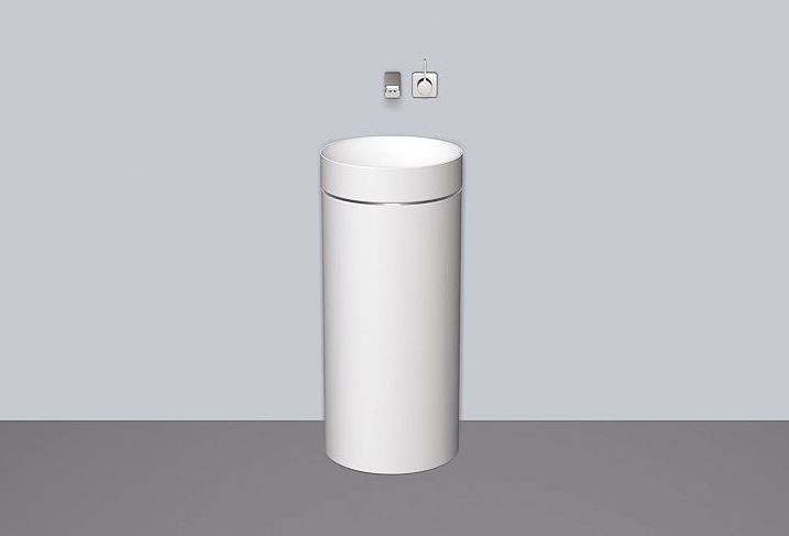 Alape Laufen Kartell Umywalka wisząca 46x28x12 cm z otworem na baterię biała H8153350001111 H293