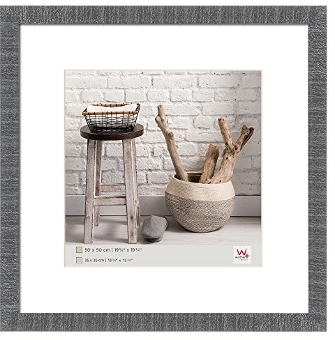 Walther Design Home drewniana rama, szary, 50 x 50 cm HO550D