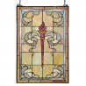 Clayre & Eef Szklany Panel Ścienny Tiffany C 5LL-6022