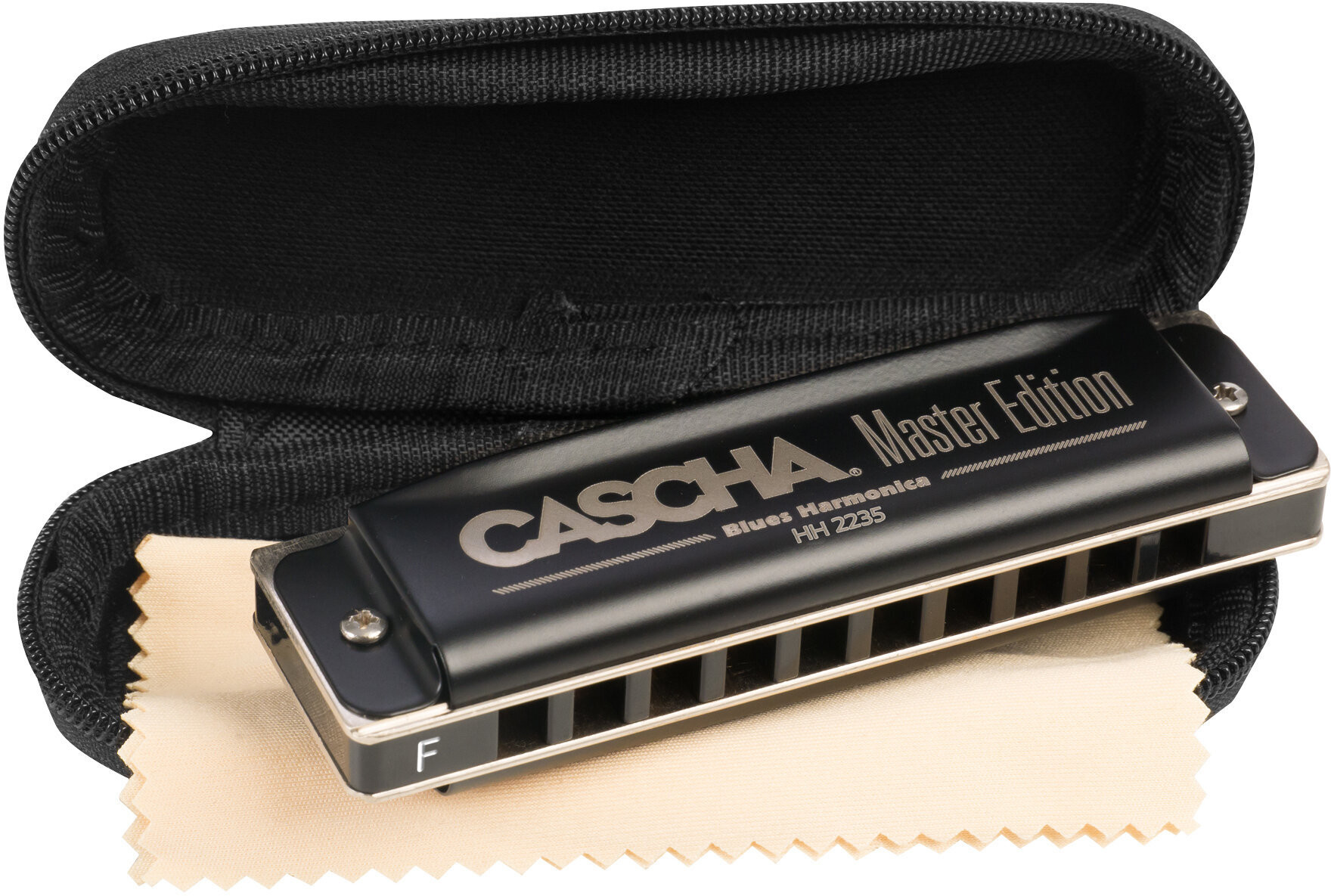Cascha Cascha Master Edition Blues Harmonica in F