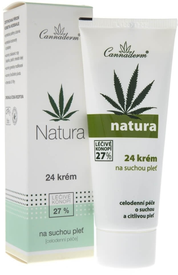 Cannaderm Natura, krem do skóry suchej i wrażliwej, 75 g