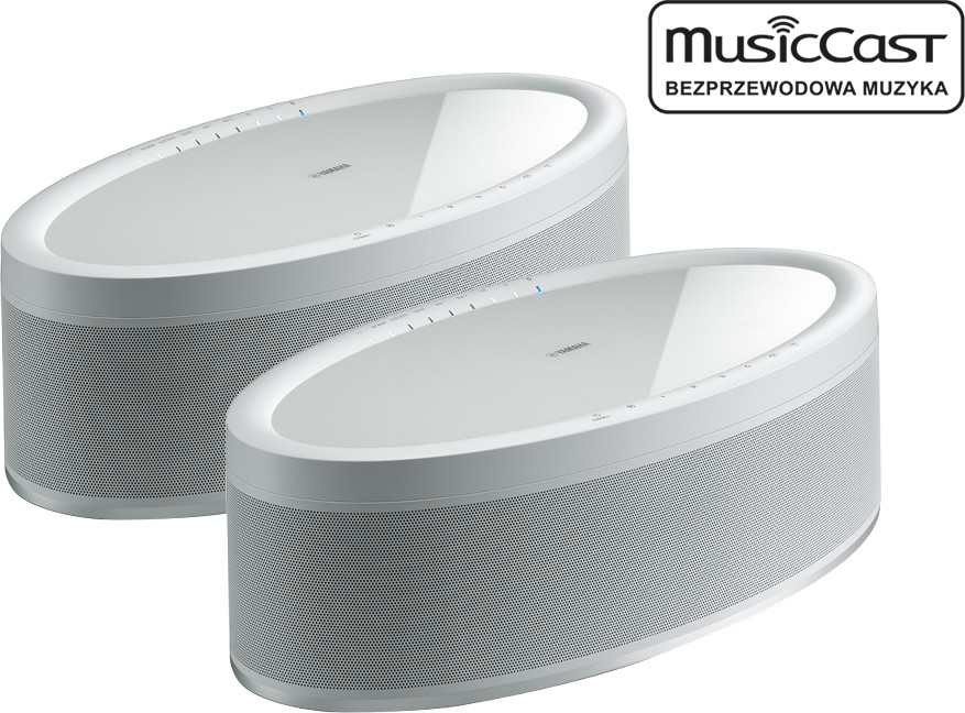 Yamaha Zestaw Stereo 2x MusicCast 50 biały)