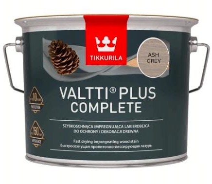Tikkurila Lakierobejca Valtti Plus Complete Ash Grey