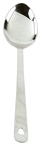 Ibili 710600 łyżka do serwowania 34 cm ze stali nierdzewnej, srebrna, 34 x 5 x 2 cm 710600