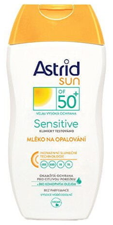 Astrid Balsam do opalania dla skóry wrażliwej 50+ 150 ml