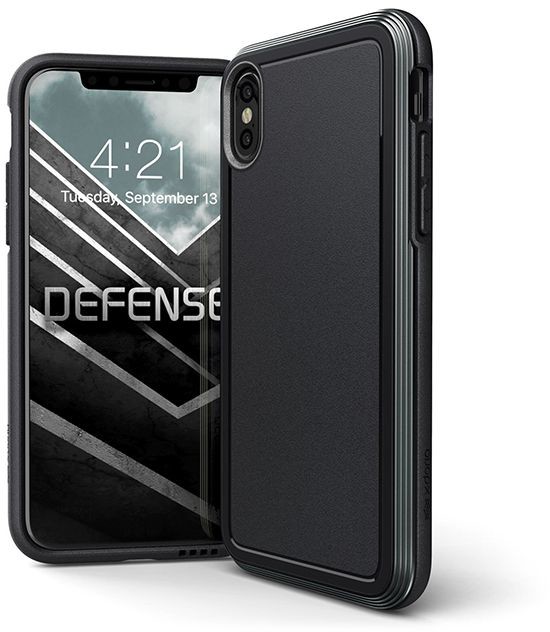 X-Doria Defense Ultra - Etui aluminiowe iPhone X (Black)