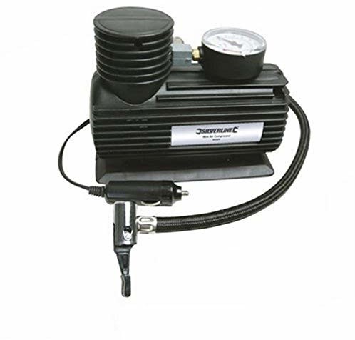 Silverline Silverline 425689 mini sprężarka powietrza, 12 V, DC 425689