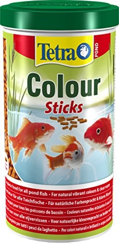 Tetra Pond Colour Sticks  karma dla ryb w stawie, zapewnia naturalną jasność kolorów i czystą wodę, różne rozmiary
