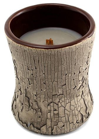 Woodwick Świecznik ceramiczny owalny wazon Pożar w kominku 133,2 g