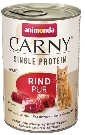 Animonda Carny Carny Single Protein Adult Wołowina puszka 400g