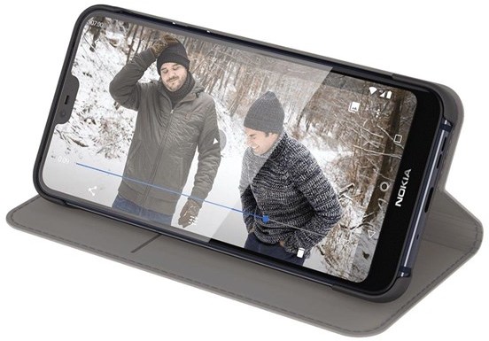 Flip Cover Nokia 7.1 Entertainment Flip Cover CP-270 (szary)