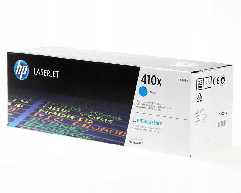 Hp Toner nr 410X CF411X Cyan 5K
