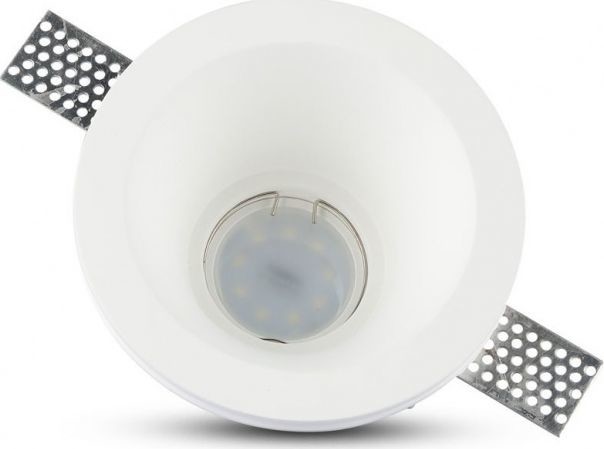 V-TAC downlight VT-773 13,2 x 7,4 cm GU10 gips biały twm_960582